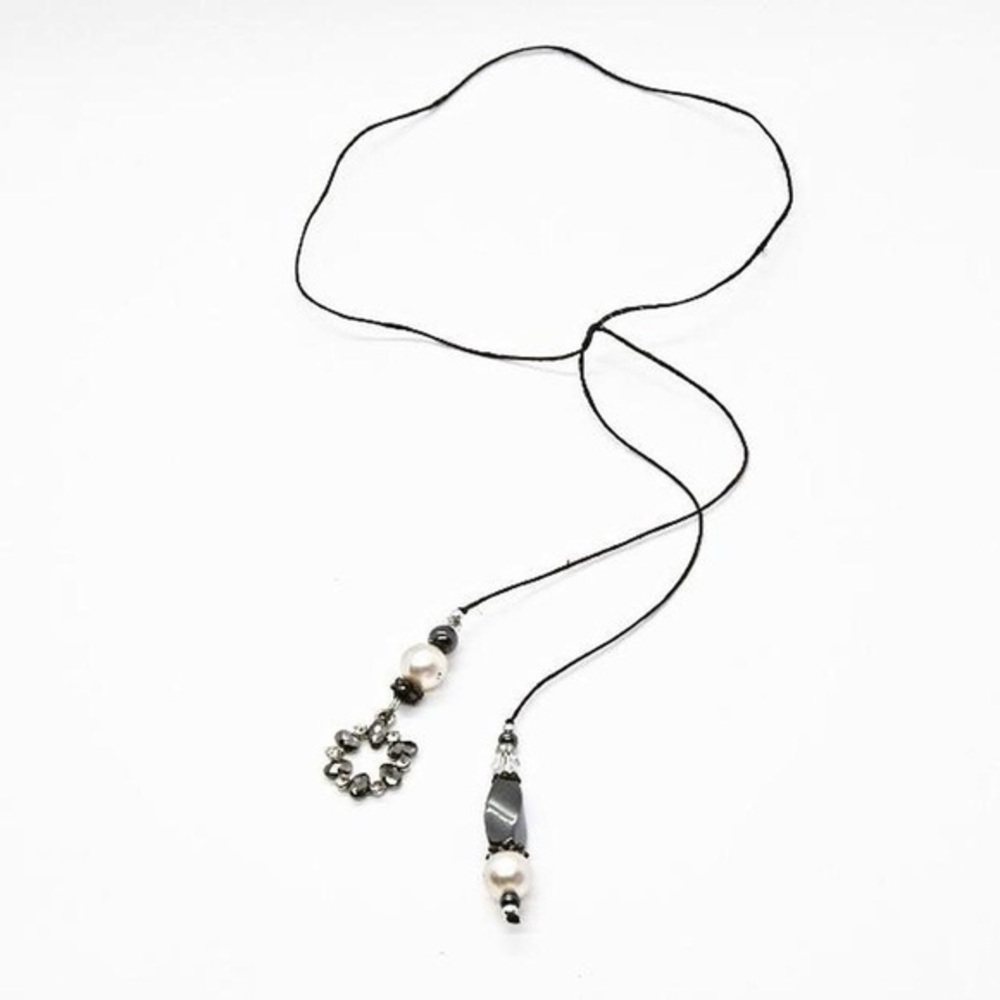 Beaded Wrap Necklace